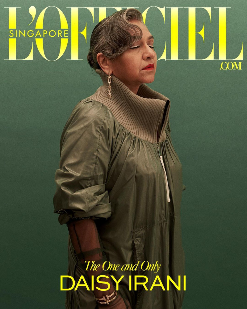 Daisy Irani featured on the L\'Officiel Singapore cover from March 2023