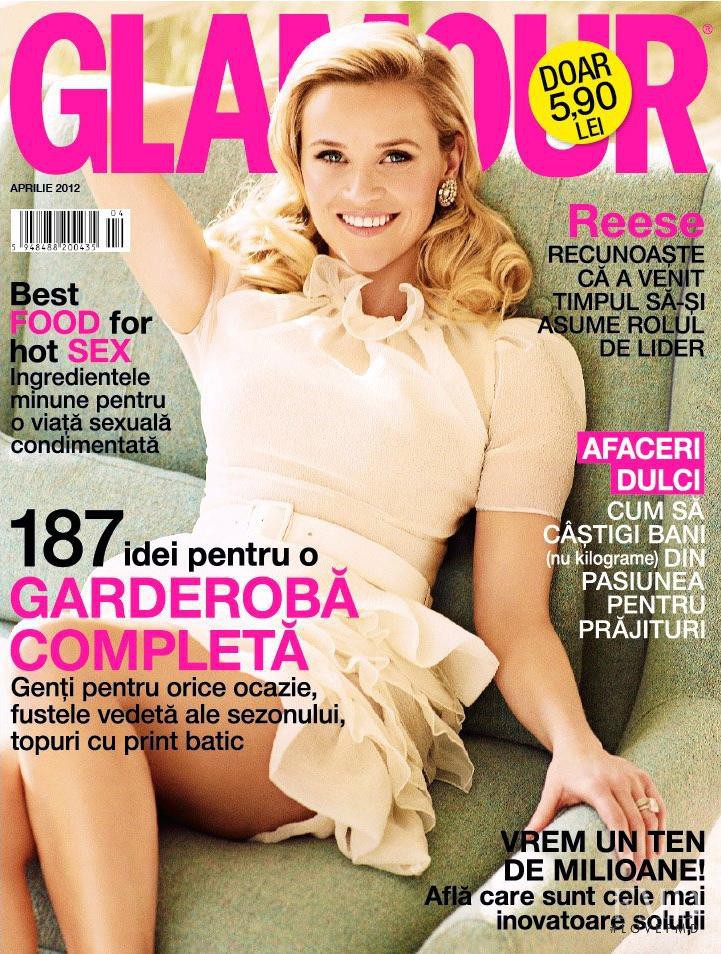 Reese Witherspoon featured on the Glamour Romania cover from April 2012