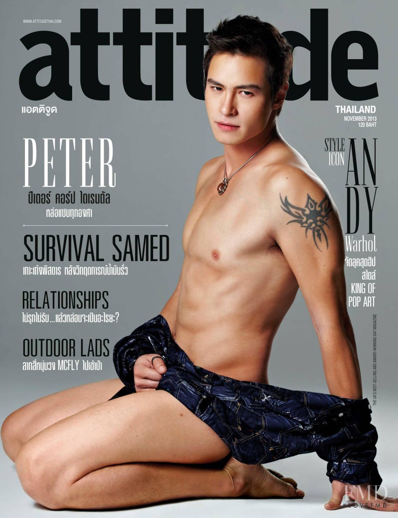  featured on the Attitude Thailand cover from November 2013