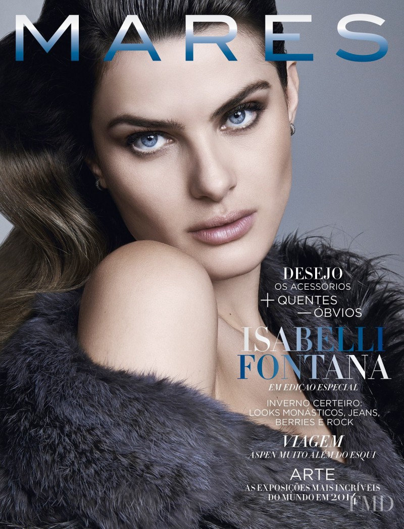 Isabeli Fontana featured on the Mares - M&Guia cover from February 2014