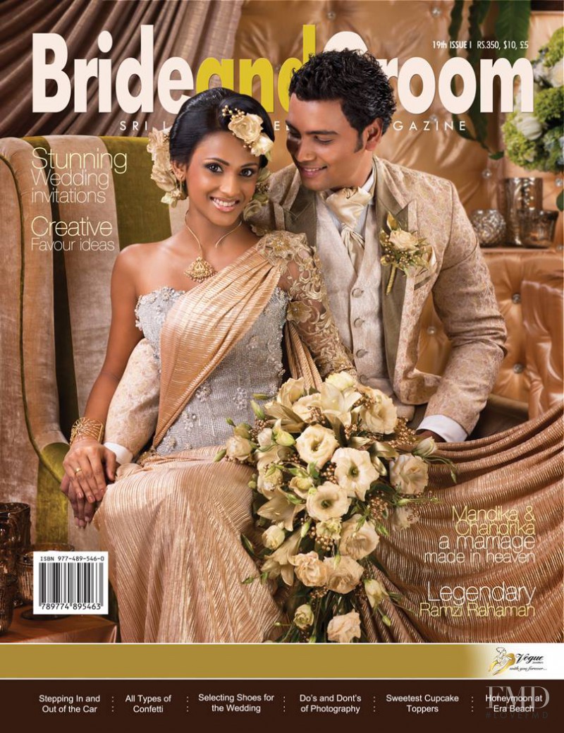  featured on the Bride and Groom Sri Lanka cover from June 2013