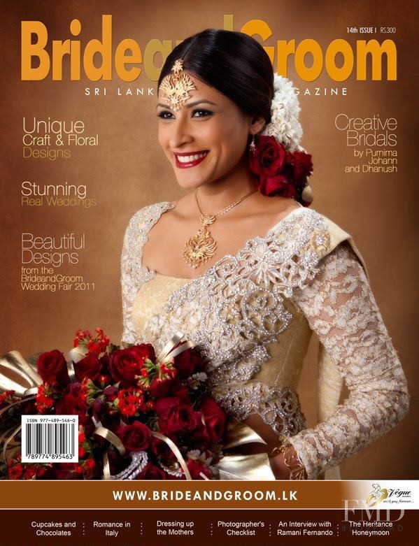  featured on the Bride and Groom Sri Lanka cover from November 2011