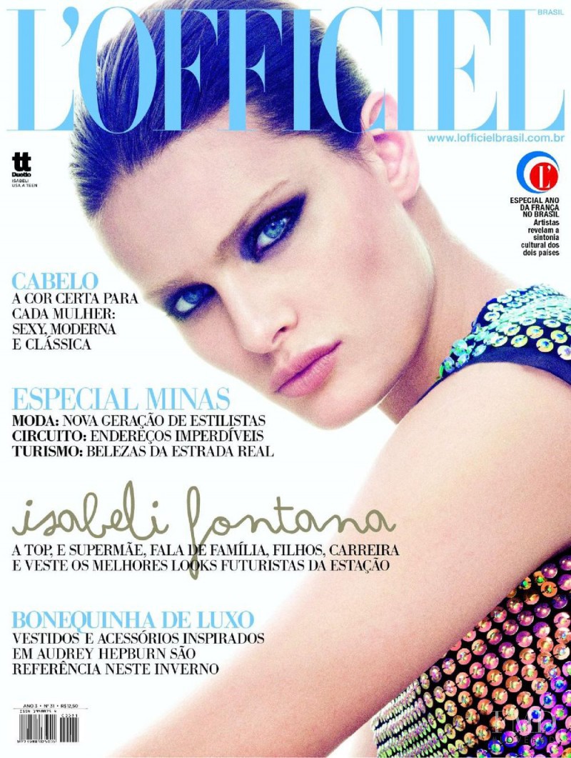 Isabeli Fontana featured on the L\'Officiel Brazil cover from May 2009
