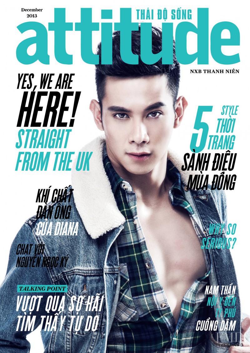  featured on the Attitude Vietnam cover from December 2013