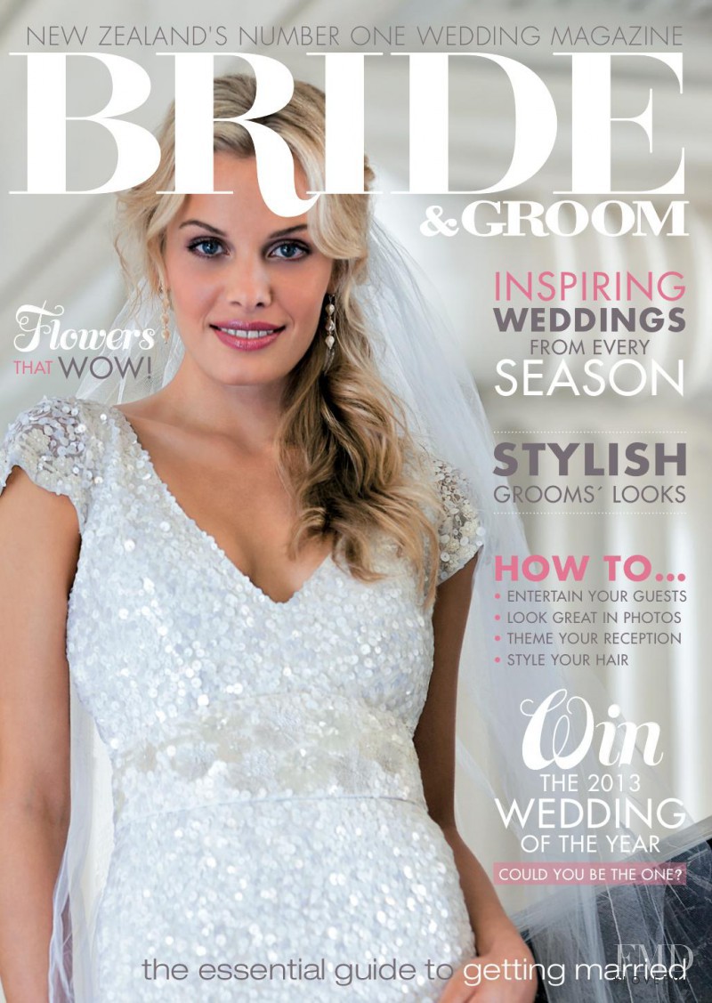  featured on the Bride and Groom New Zealand cover from July 2013