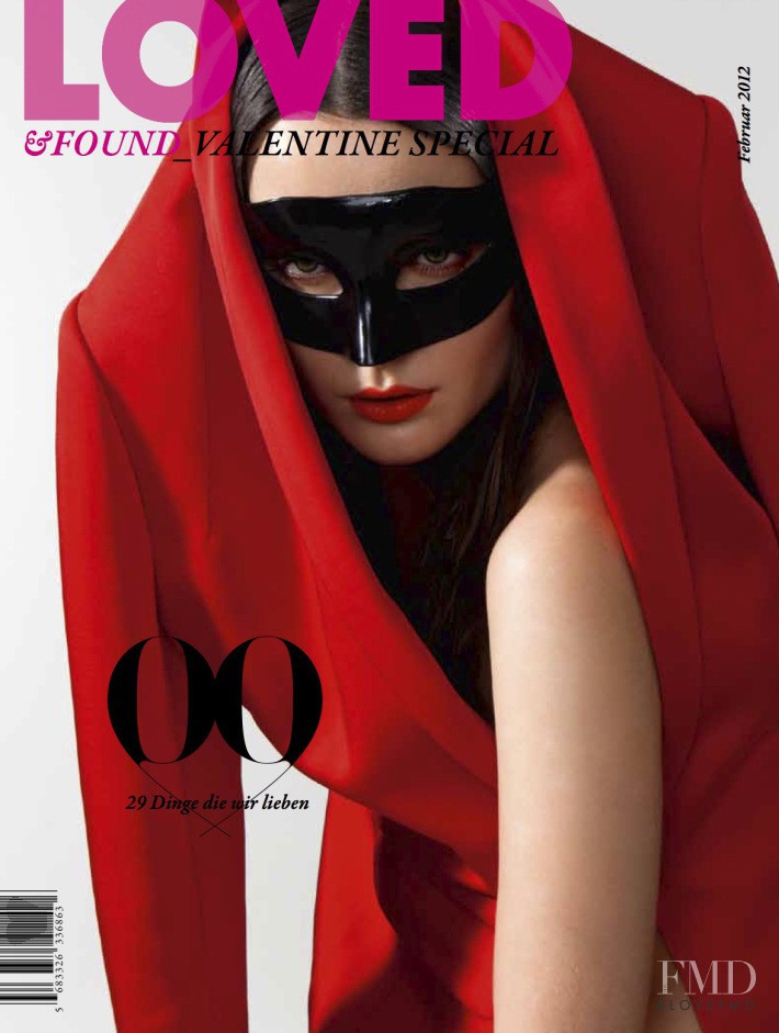 Tania Onishchenko featured on the LOVED cover from February 2012