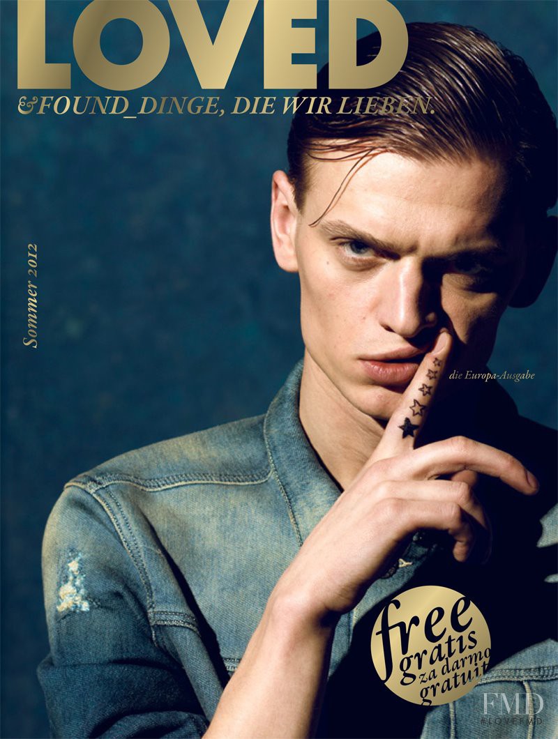 Richard featured on the LOVED cover from June 2012