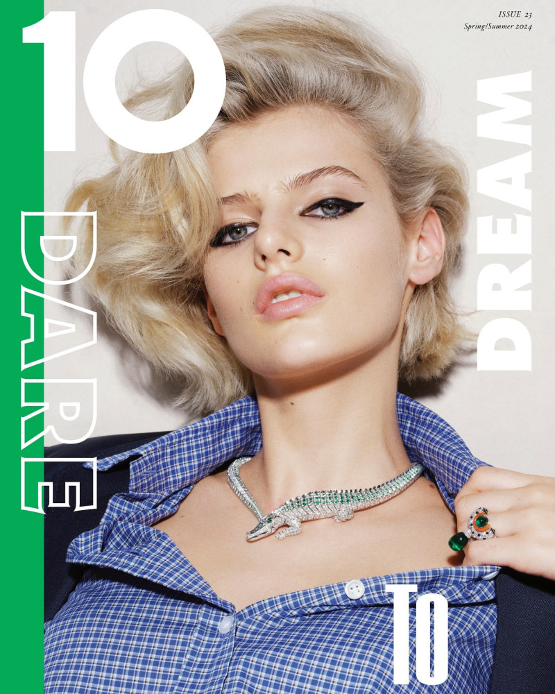 Aria Shine featured on the 10 Magazine Australia cover from March 2024