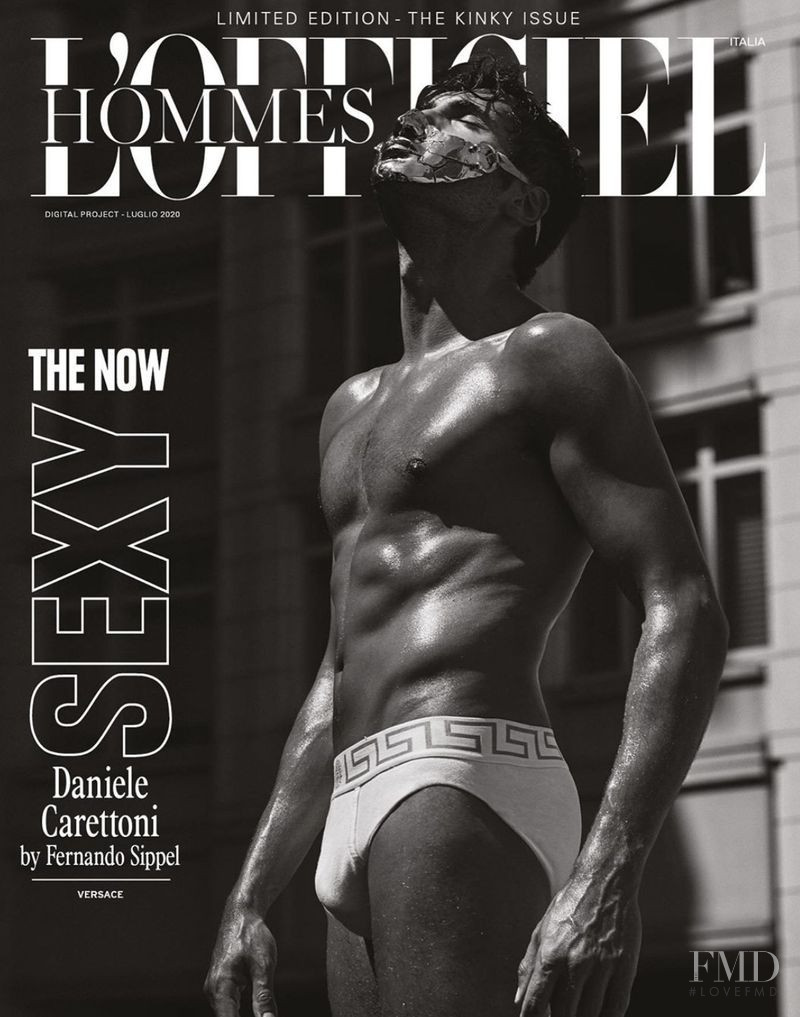  featured on the L\'Officiel Hommes Italy cover from July 2020