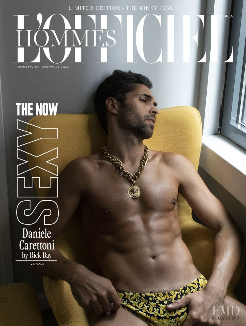  featured on the L\'Officiel Hommes Italy cover from July 2020