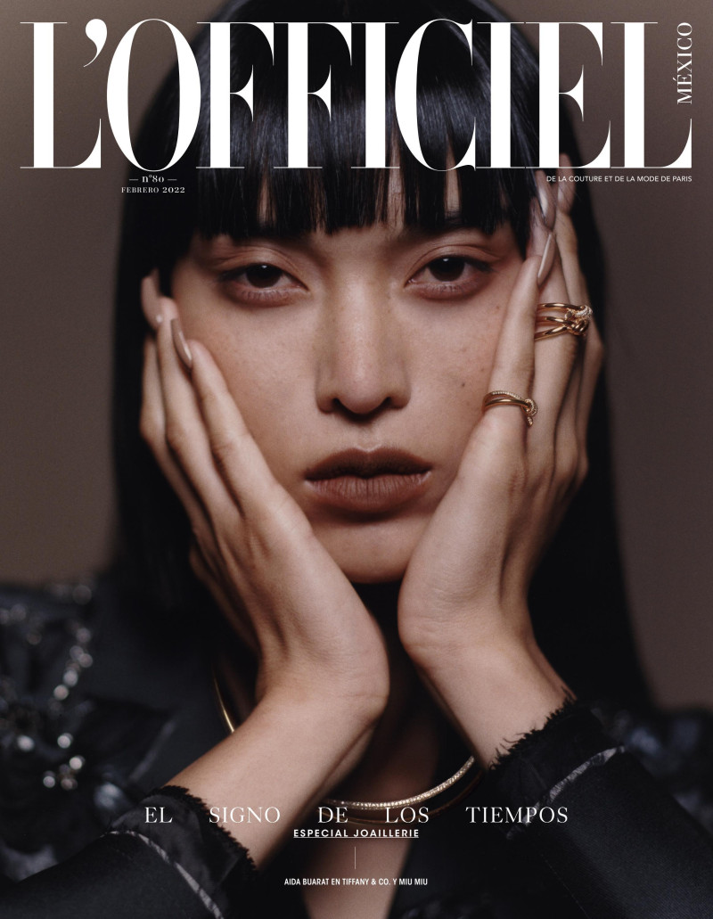 Aida Buarat featured on the L\'Officiel Mexico cover from February 2022