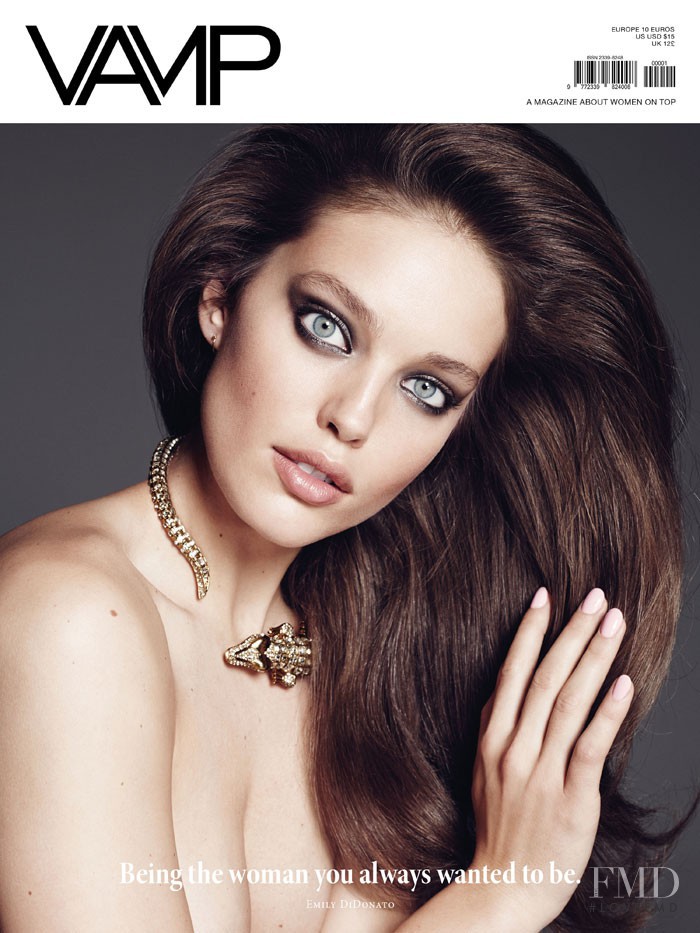 Emily DiDonato featured on the Vamp cover from March 2014