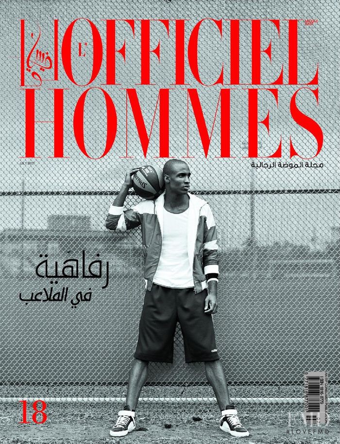  featured on the L\'Officiel Hommes Middle East cover from July 2007
