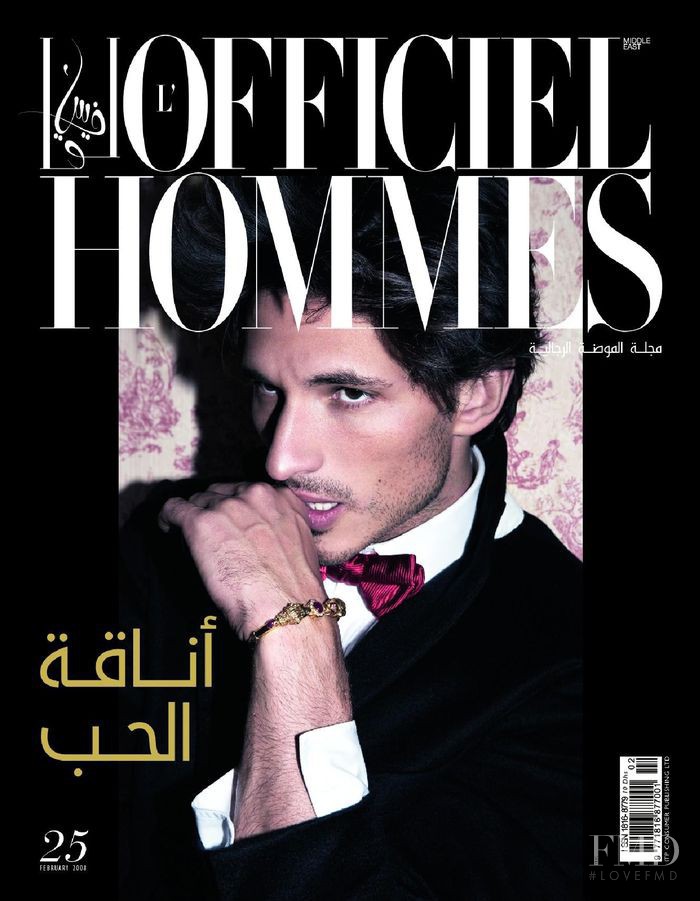  featured on the L\'Officiel Hommes Middle East cover from February 2009