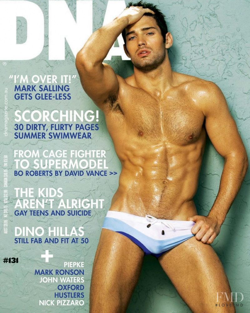 Bo Roberts featured on the DNA Australia cover from December 2010