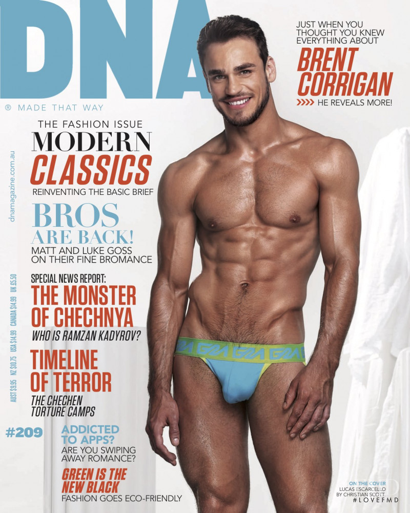 Lucas Escarcello featured on the DNA Australia cover from June 2017