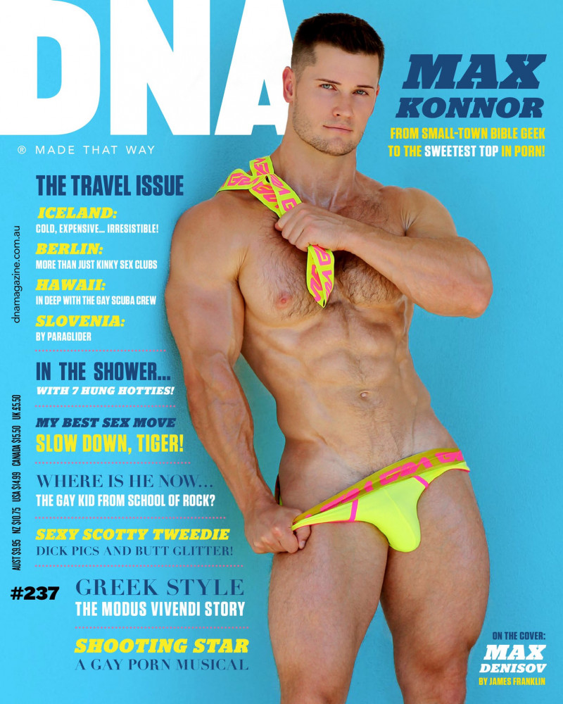 Max Denisov featured on the DNA Australia cover from October 2019