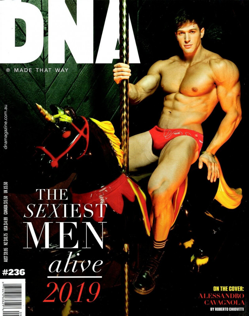 Alessandro Cavagnola featured on the DNA Australia cover from September 2019