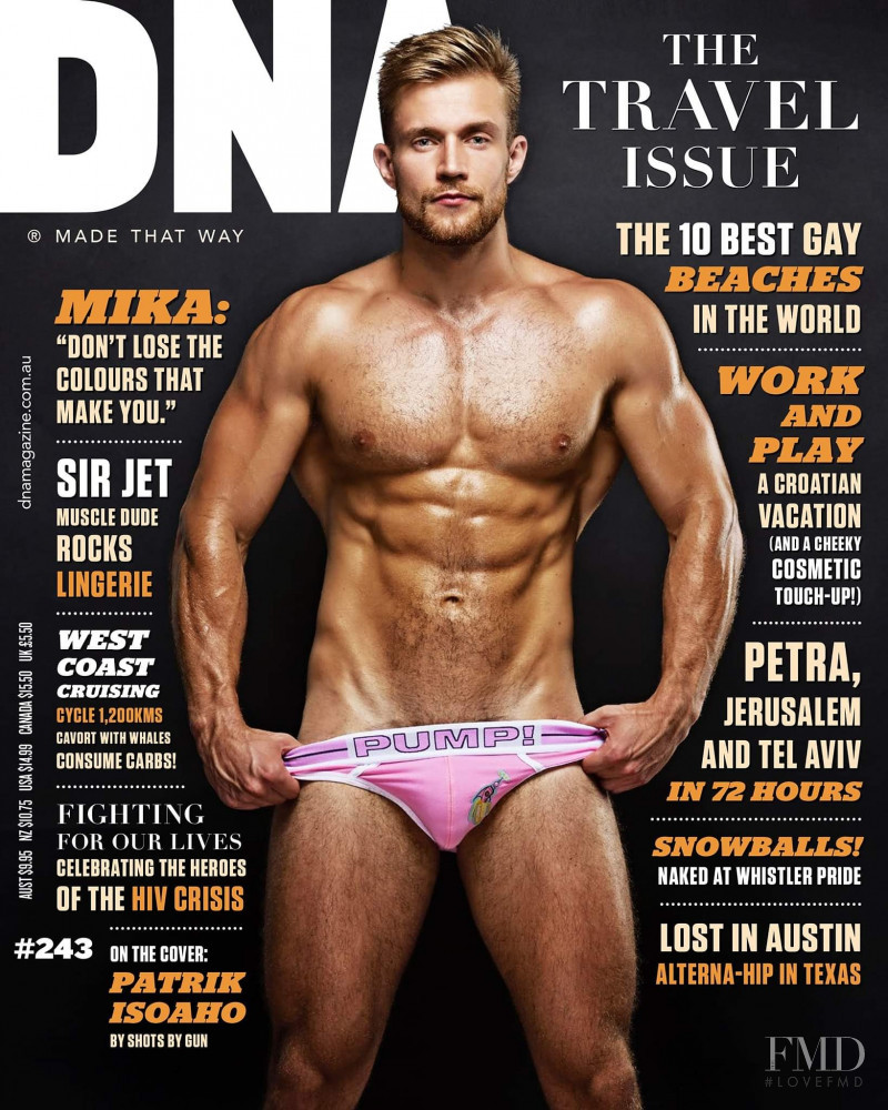 Patrik Isoaho featured on the DNA Australia cover from April 2020