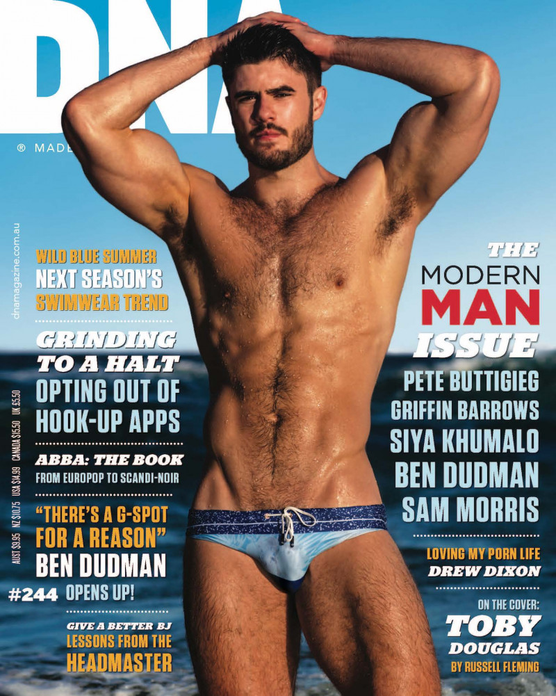 Toby Douglas featured on the DNA Australia cover from May 2020