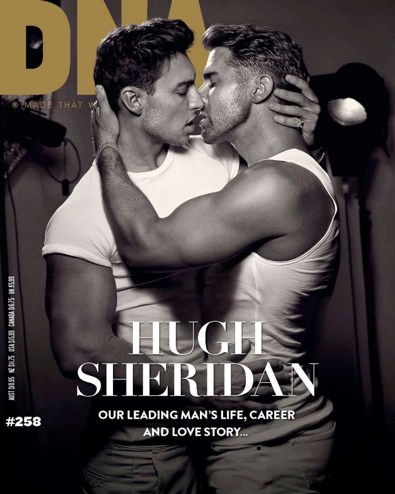 Hugh Sheridan, Kurt Roberts featured on the DNA Australia cover from July 2021