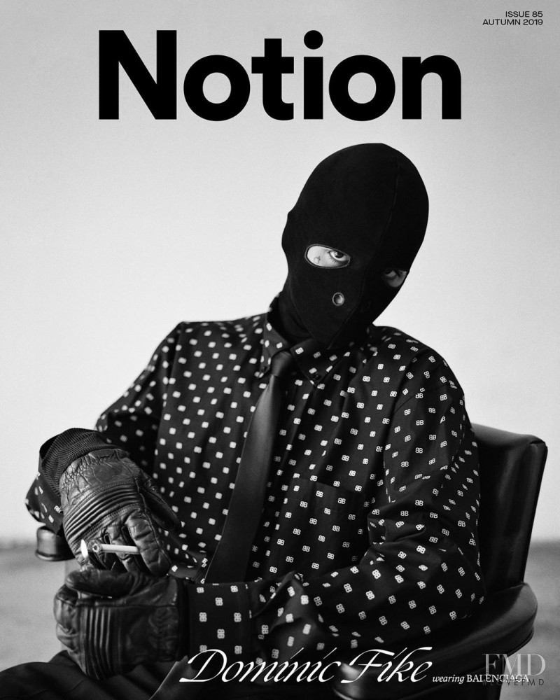 Dominic Fike featured on the Notion cover from October 2019