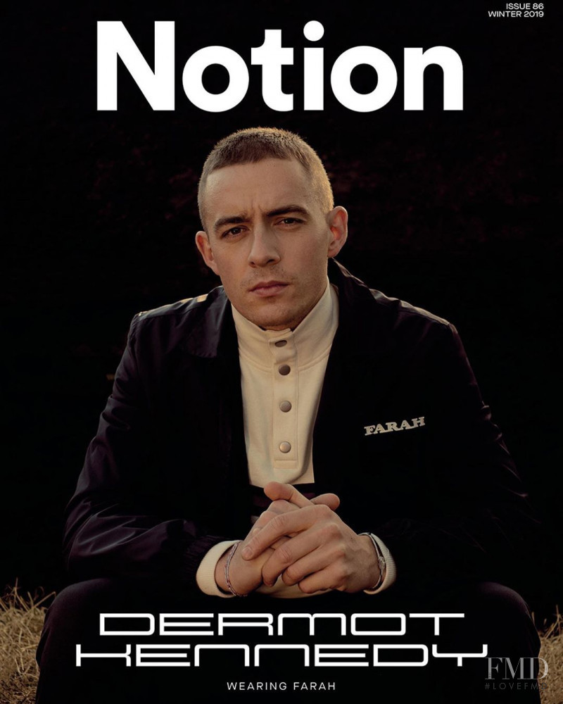 Dermot featured on the Notion cover from January 2020