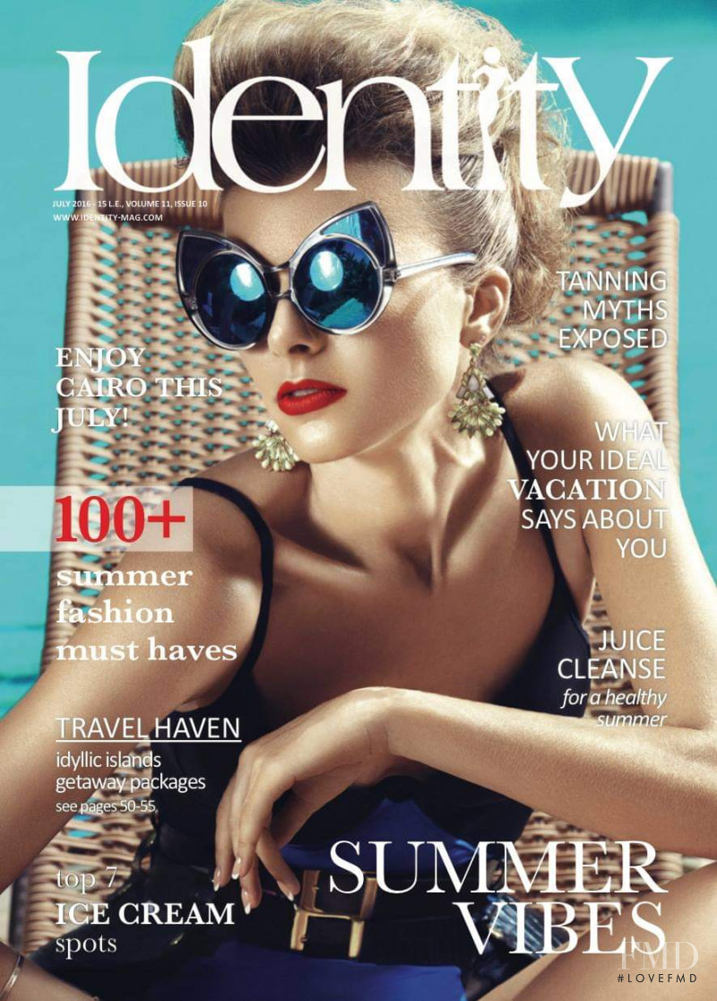 Iryna Yanchukovich featured on the Identity cover from July 2016