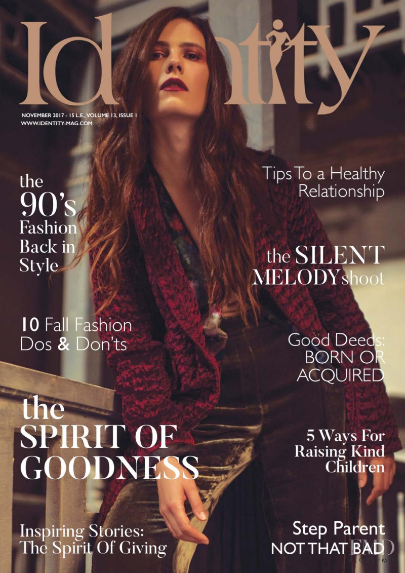 Irina Krupneva featured on the Identity cover from November 2017