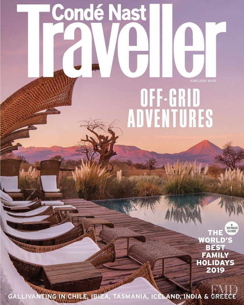  featured on the Condé Nast Traveller UK cover from June 2019