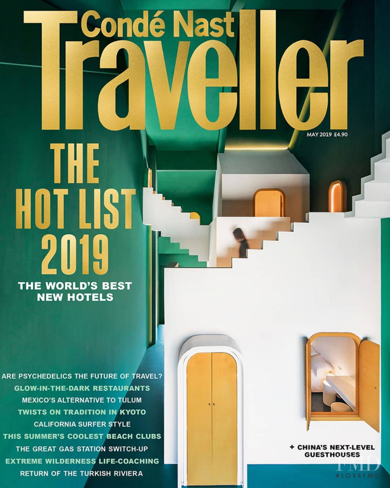  featured on the Condé Nast Traveller UK cover from May 2019