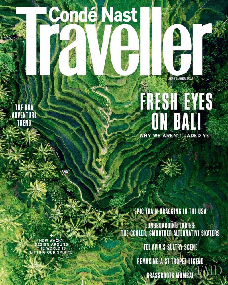  featured on the Condé Nast Traveller UK cover from September 2019