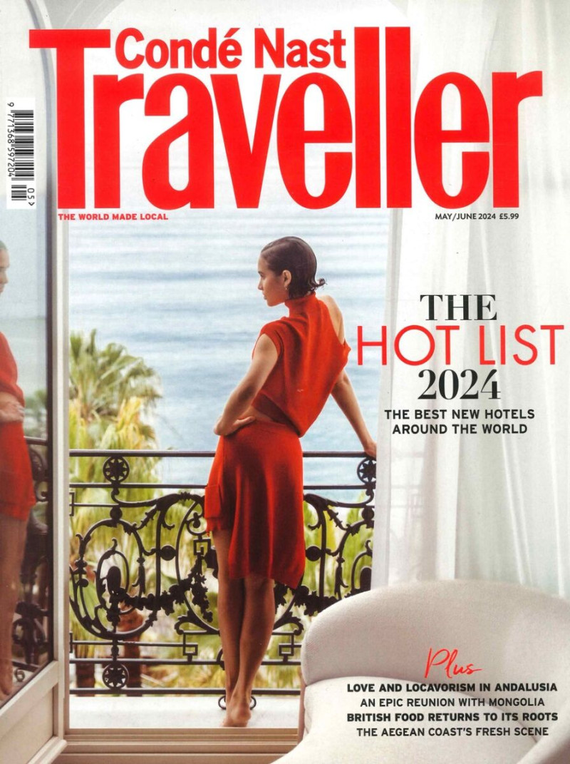  featured on the Condé Nast Traveller UK cover from May 2024