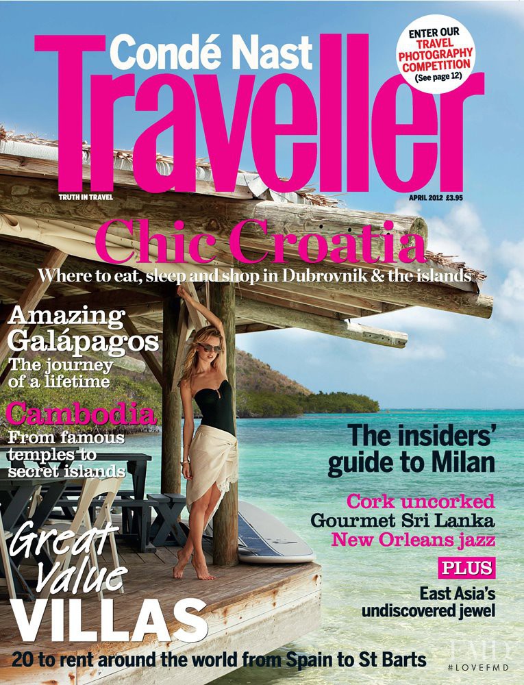  featured on the Condé Nast Traveller UK cover from April 2012