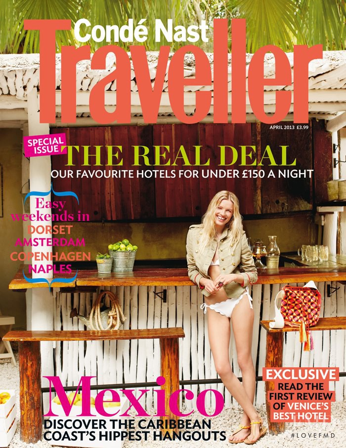  featured on the Condé Nast Traveller UK cover from April 2013