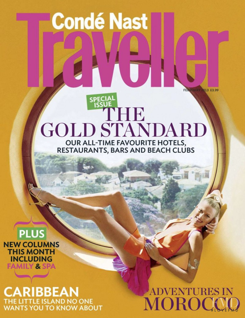  featured on the Condé Nast Traveller UK cover from February 2013