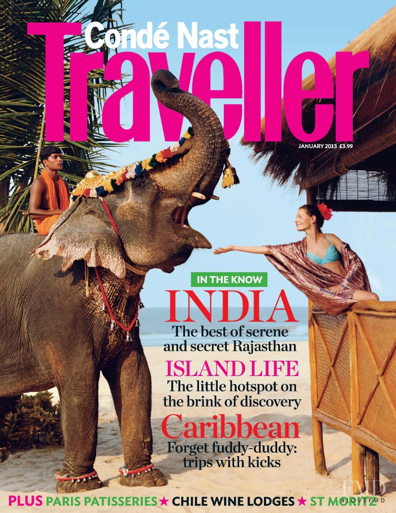  featured on the Condé Nast Traveller UK cover from January 2013