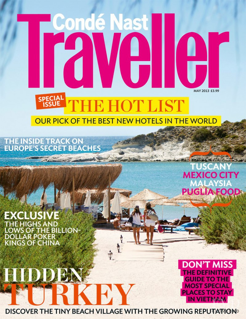  featured on the Condé Nast Traveller UK cover from May 2013