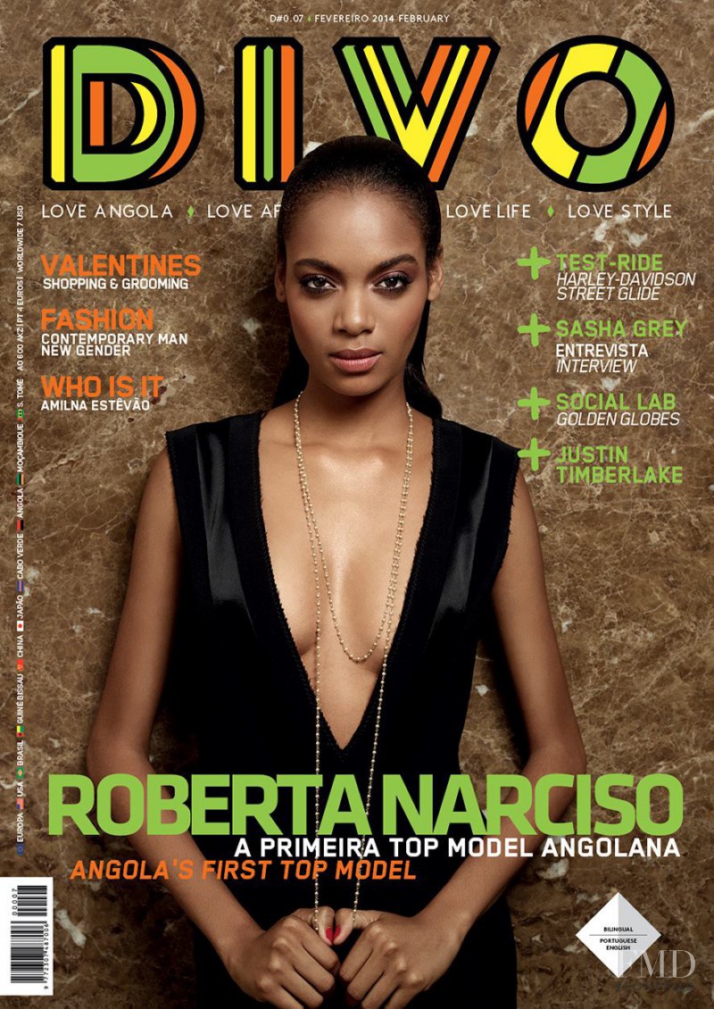 Roberta Narciso featured on the Divo cover from February 2014