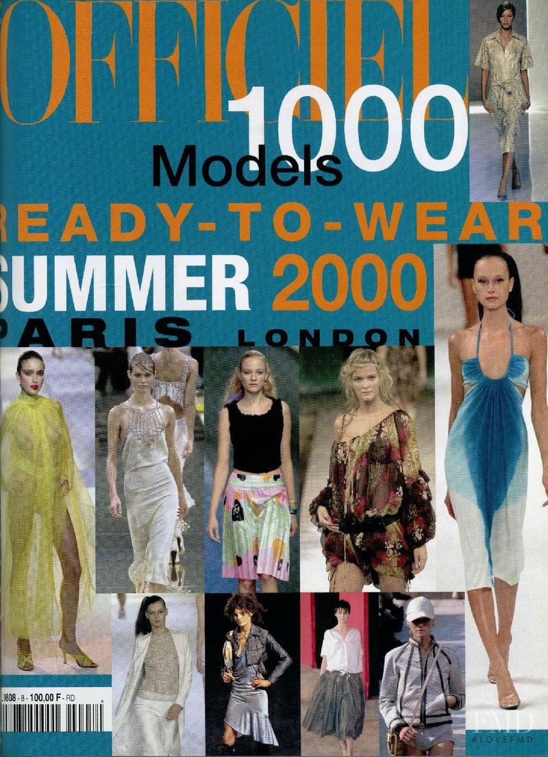  featured on the L\'Officiel 1000 Modeles Paris London cover from March 1999