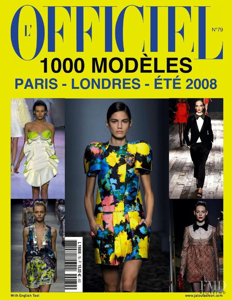  featured on the L\'Officiel 1000 Modeles Paris London cover from March 2007