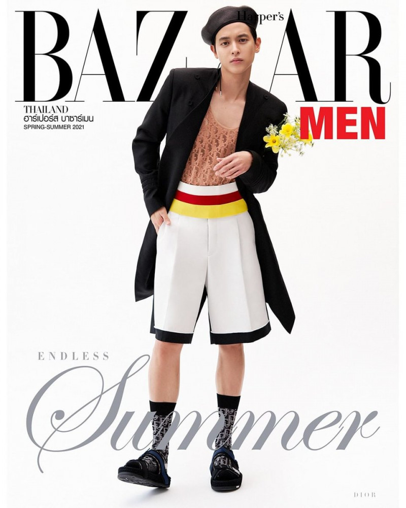  featured on the Harper\'s Bazaar Men Thailand cover from March 2021