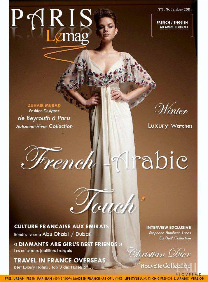 featured on the Paris Le mag cover from November 2011