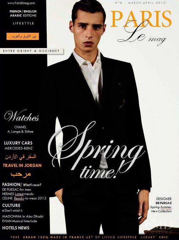  featured on the Paris Le mag cover from March 2012
