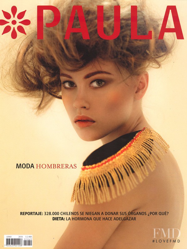 Luana Cassola featured on the Paula cover from June 2010