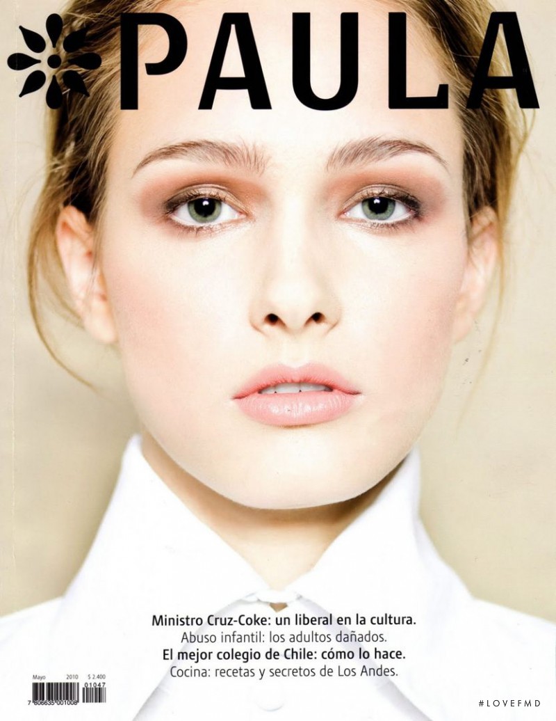 Gabriela Dallagnol featured on the Paula cover from May 2010