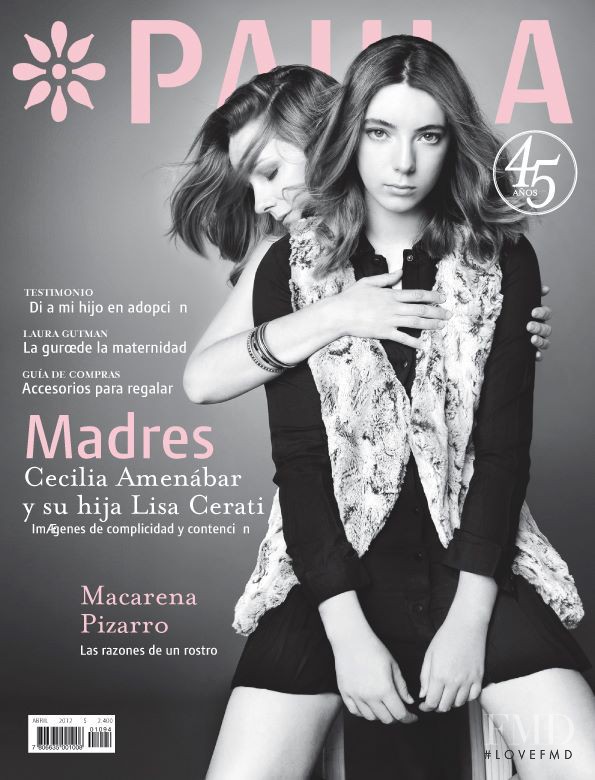 Cecilia Amenábar, Lisa Cerati featured on the Paula cover from April 2012