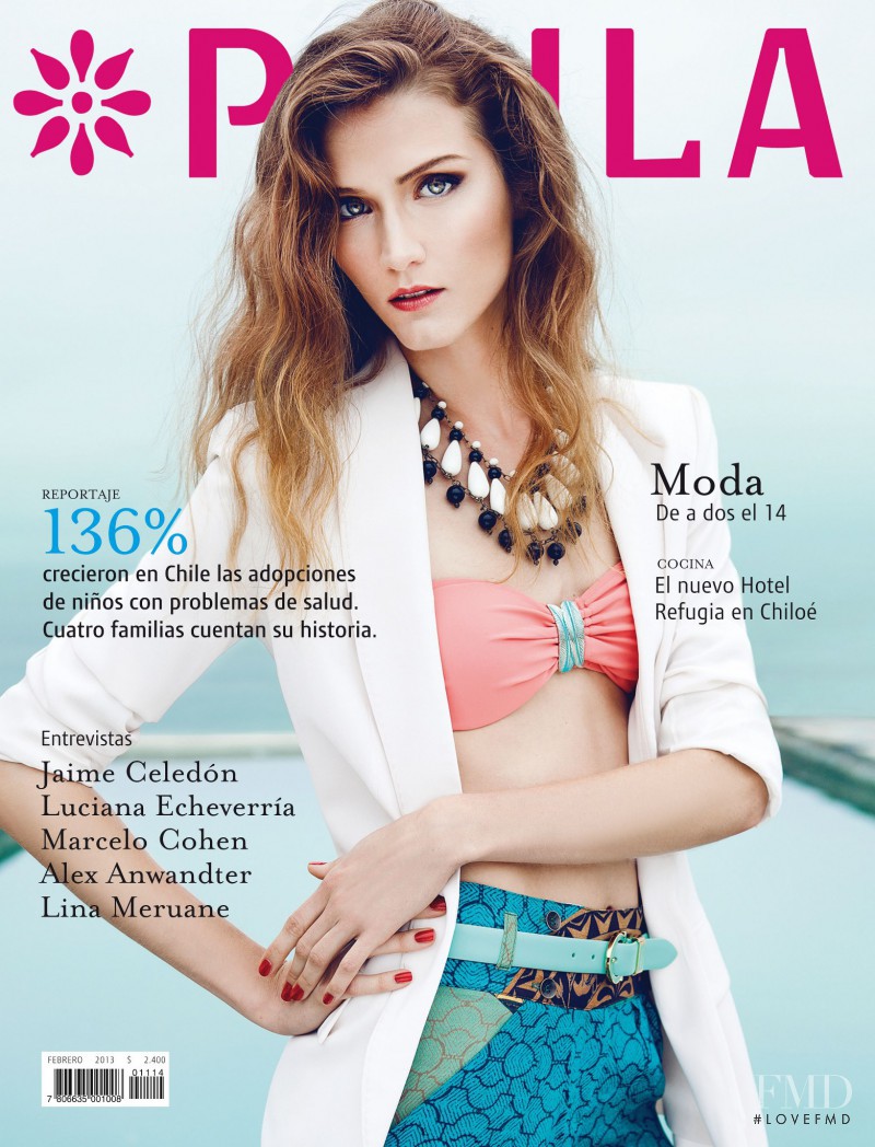 Angela Fregonezzi featured on the Paula cover from February 2013