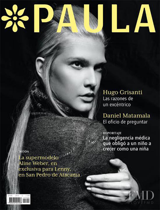 Marcelle Mazzini featured on the Paula cover from June 2013