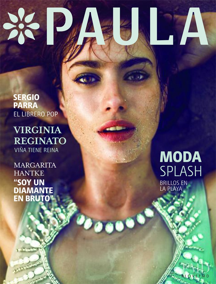 Lou Vidal featured on the Paula cover from January 2014